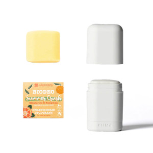 Белый аппликатор + твёрдый дезодорант Summer Crush