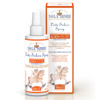 Saules aizsargpieniņš izsmidzināmā formā bērniem SPF50+