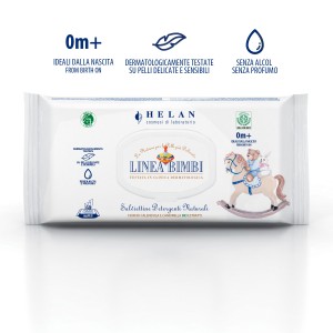 Natural Cleansing Wipes Bimbi 60 pcs