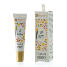 Caurspīdīga lūpu spīduma želeja ar vaniļas aromātu